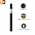 BEHÄLTER Vape-Stift der hohen Qualität keramischer Wegwerf-0.5ml 1.0ml leerer Glasder spulen-D5 CBD