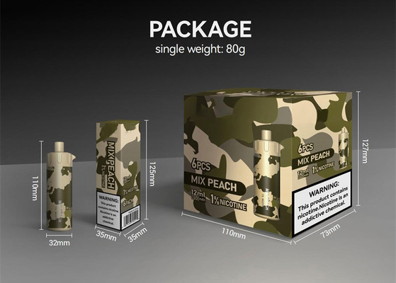 Niedrige Prozigarette des Widerstand-0.5ohm Nic Salt Disposable Vape Energy