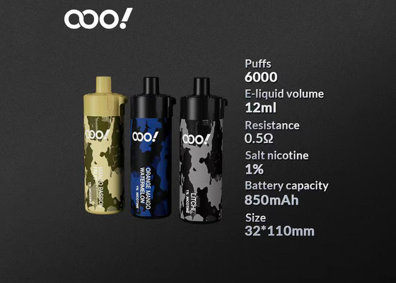 Niedrige Prozigarette des Widerstand-0.5ohm Nic Salt Disposable Vape Energy