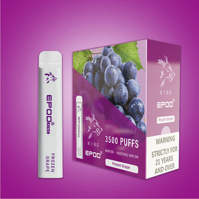 Flüssigkeit EPOD König-10ml innerhalb der Wegwerfnikotin-Zigarette 850mAh wieder aufladbar