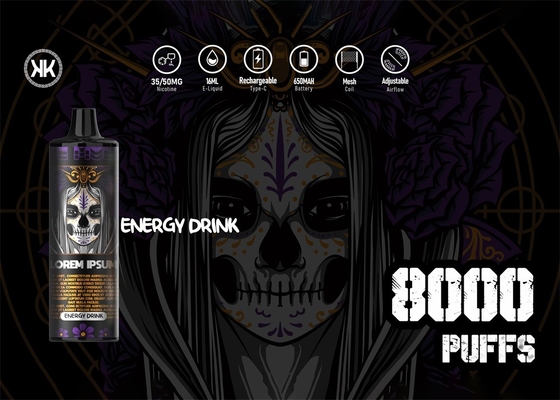 Super Puffs EPOD Einweg-Vape 5% Nic 16ml 850mAh Fantacy Taste E-Zig