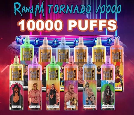 10000 Aroma-Zigaretten-Gerät Hauch-Nic Salt Disposable Vape Rechargeables 12