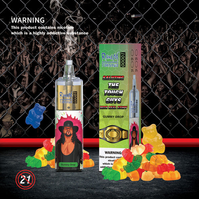 10000 Aroma-Zigaretten-Gerät Hauch-Nic Salt Disposable Vape Rechargeables 12