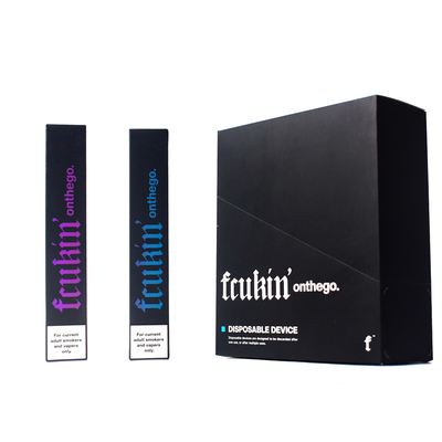 Fcukin 1000 stößt Trauben-Mango-Aroma Nic Salt Disposable Vapes 3.5ml flüssiges luft