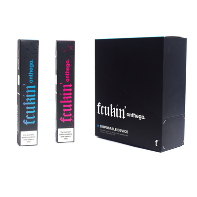 Fcukin 1000 stößt Trauben-Mango-Aroma Nic Salt Disposable Vapes 3.5ml flüssiges luft