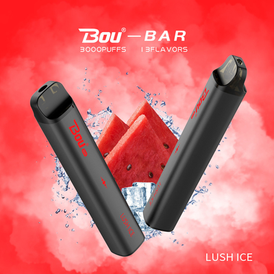 IGET Bou Bar 3000 stößt Wegwerf-Behälter des Vape-Stift-1.8ohm Widerstand-10ml luft