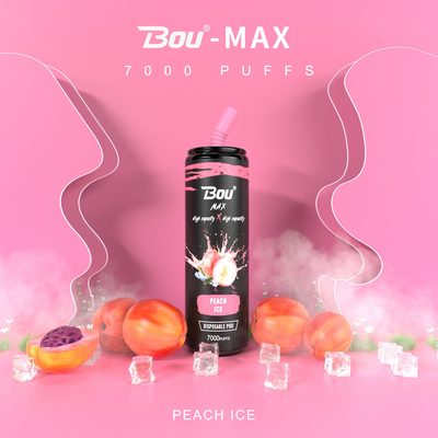 BOU Maxs E flüssiger Wegwerf-Vape Stift 650mah Cigs-Mesh Coils 16ml E wieder aufladbar