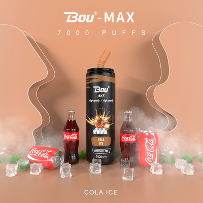 BOU Maxs E flüssiger Wegwerf-Vape Stift 650mah Cigs-Mesh Coils 16ml E wieder aufladbar
