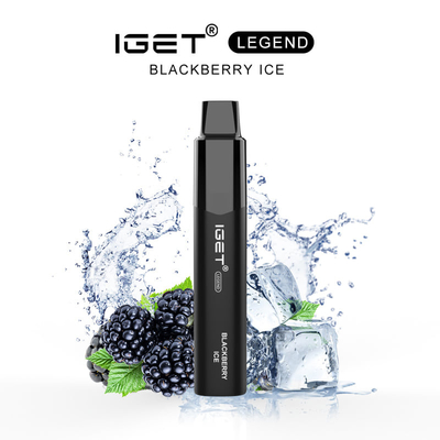 IGET LEGEND 20 Geschmacksrichtungen 5% Nikotin Einweg Vape Pen 1350mAh 4000 Züge