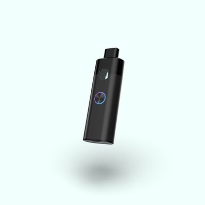 Sichtbares Fenster 2,0 mm Öllochgröße 3 ml CBD Vape Pen mit 350-mAh-Akku