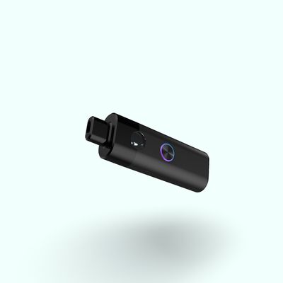 Sichtbares Fenster 2,0 mm Öllochgröße 3 ml CBD Vape Pen mit 350-mAh-Akku