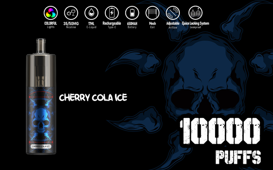 Visible Window Energy 10000 Puffs 17ml Liquid Epod Vape E Cig KK 10 Geschmacksrichtungen