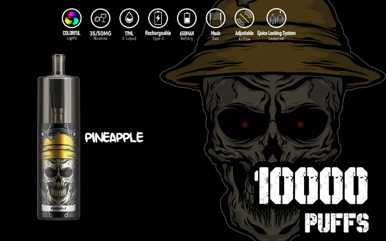 Energie 10000 Puffs 650mah Akku Epod Vape E Cig KK 10 Geschmacksrichtungen