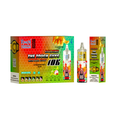 24 Aromen RandM-Tornado 10K stößt wieder aufladbares tragbares Vape 850mAh luft