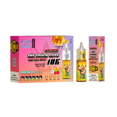 24 Aromen RandM-Tornado 10K stößt wieder aufladbares tragbares Vape 850mAh luft