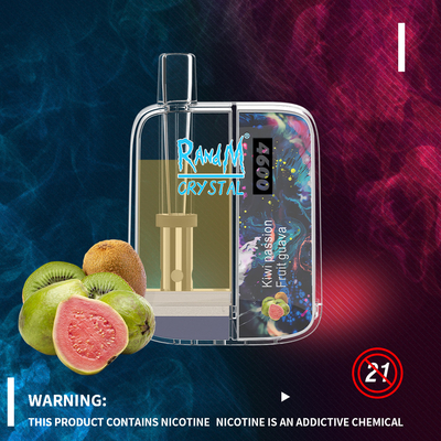 Haute Couture-Art RandM Crystal Disposable 4600 stößt Vapes mit 12 Aromen 10ml luft