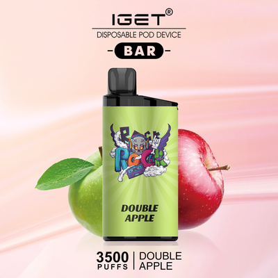 1500mAh 30 würzt 3500 Wegwerf Nikotin Hauch Iget-Stange Vape 5%