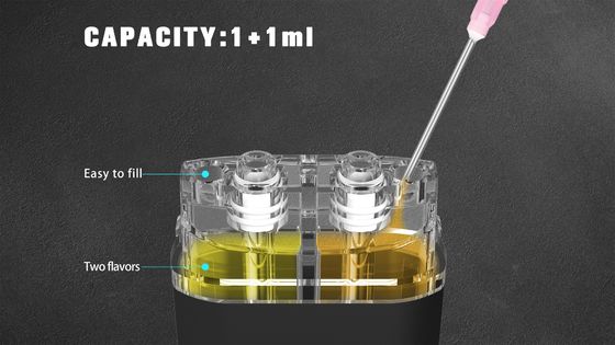 Cbd Thc 1+1 Wegwerf-280 Mah Rechargebale bleifreier Vape Stift ml-Doppel- Aroma-