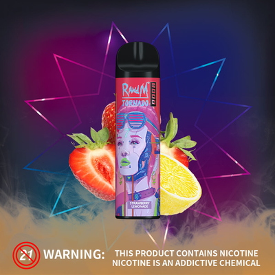 Tornado Wegwerfe 900mAh RandM Hauch-Mund des Cig-Zerstäuber-8000 zu Lung Vape Stick