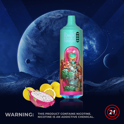 43 Geschmacksrichtungen Fumot RandM Tornado 5% Nikotin Einweg-Vape-Pen 850 mAh 9000 Puffs 18 ml Flüssigkeit