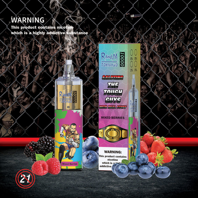 Großer Tornado Wegwerf-Vape e-Cig-RANDM sperren 20 Aromen 10000 Hauche 20 ml ein