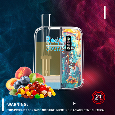 Dünner Kasten Wegwerf-Hauche 10ML Kristalles 4600 Vape RandM erstklassiger tragbarer Zerstäuber