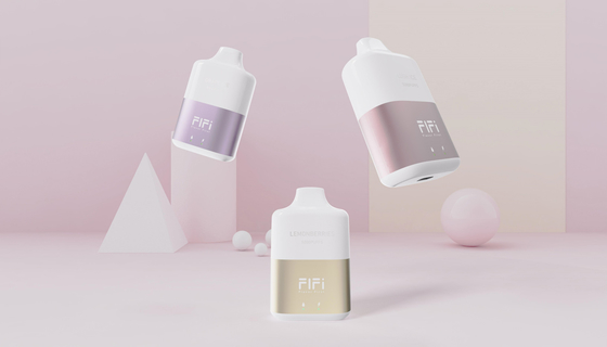 FiFi Smart Soem-Kasten 6000 stößt 9-ml-variable Nikotinc$e-zigarette wieder aufladbare LED Wegwerf-Vape luft