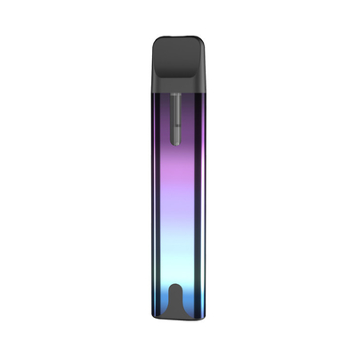 Gewohnheit 300 Milliamperestunde 2ml der hohen Qualität heizen Wegwerf-Vape Pen Pod No Leak Adjustable Spannung des Knopf-CBD vor