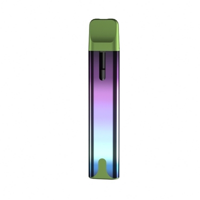 Gewohnheit 300 Milliamperestunde 2ml der hohen Qualität heizen Wegwerf-Vape Pen Pod No Leak Adjustable Spannung des Knopf-CBD vor