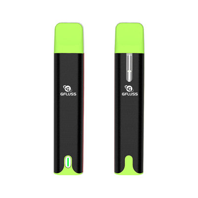 Gewohnheit 300 Milliamperestunde 2ml der hohen Qualität heizen Wegwerf-Vape Pen Pod No Leak Adjustable Spannung des Knopf-CBD vor