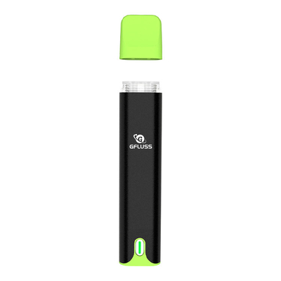 Gewohnheit 300 Milliamperestunde 2ml der hohen Qualität heizen Wegwerf-Vape Pen Pod No Leak Adjustable Spannung des Knopf-CBD vor