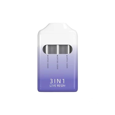 Neueste Neuankündigung 3 in 1 3ml Einweg-Pod-Vape-Kartusche mit Micro-USB-Ladestation