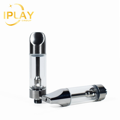 Schraube auf SS316 Vape-Kartusche Schwermetall Spitze 2ml 510 Schnur CBD Thc Keramikkarren