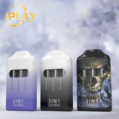 Neueste Neuankündigung 3 in 1 3ml Einweg-Pod-Vape-Kartusche mit Micro-USB-Ladestation