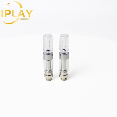 Leere IK5 Keramikkarretten 0,5 ml 1 ml Keramikspirale 510 Schnur CBD-Öl-Dampfpatrone