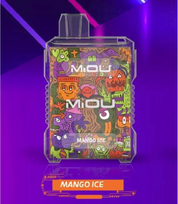 Miou Box E CIGS Mesh Coil 15ml E Flüssigkeit Einweg-Vape 8000 Puffs 650mAh Wiederaufladbar 10 Aromen