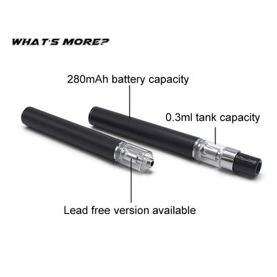 Keramischer Wegwerf-0.3ml 280mah des tragbaren Massen- Preises Stift vape Öl cbd Batterie der Spule D7