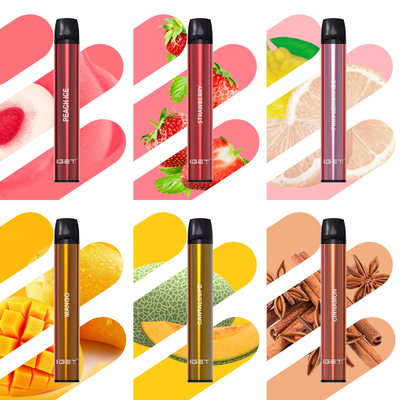 Der meiste populäre Zerstäuber IGET SHION 600 stößt Batterie 400mah Wegwerf-Vape-Stock luft