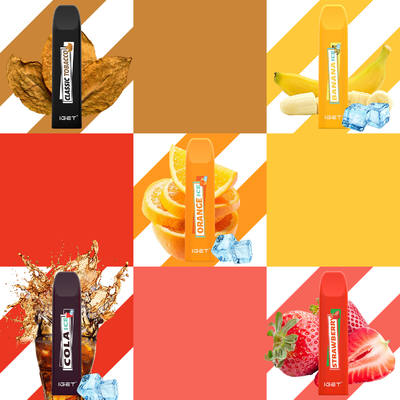 2021 neueste IGET JANNA 450 100% ursprünglichen vape Stift auf Lager en gros verpackend