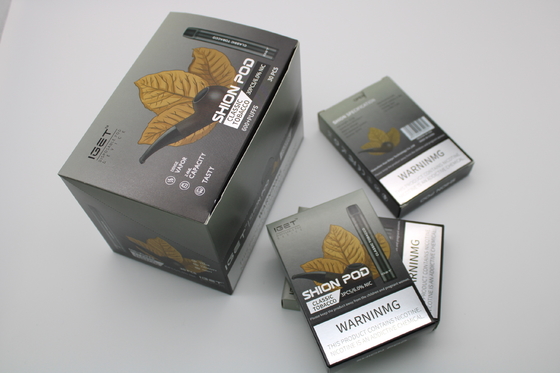 Authentischer IGET SHION Wegwerfe-zigaretten Batterie Vape-Stift des Hülsen-Gerät-600 der Hauch-400mAh