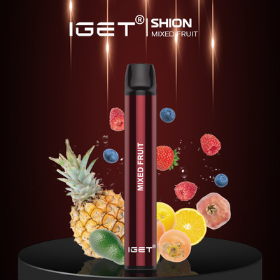 Wegwerf-Vaping Gerät des Kolabaum-Eis-IGET SHION, 600 Hauch-kundenspezifische Dampf-Zigaretten