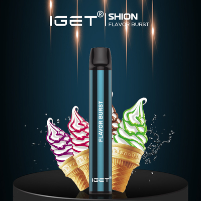 Wegwerf-Vaping Gerät des Kolabaum-Eis-IGET SHION, 600 Hauch-kundenspezifische Dampf-Zigaretten