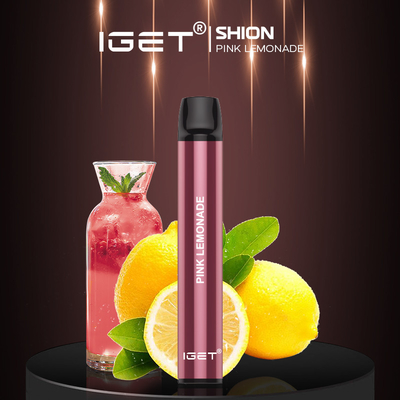 Üppige Hauche 2.4ml Iget Shion Eis-Nic Salt Disposable Vape Cbd-Stift-600