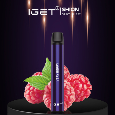 Üppige Hauche 2.4ml Iget Shion Eis-Nic Salt Disposable Vape Cbd-Stift-600
