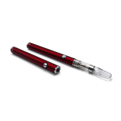 Die Patrone mit 510 Faden heizen Batterie cbd thc delta8 delta9 Öl vape Stiftbatterie 350mah vor