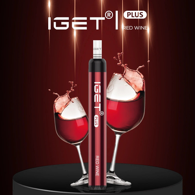 Wegwerfminie Hauche 4.8ml 650mAh IGET Vape Zigaretten-1200