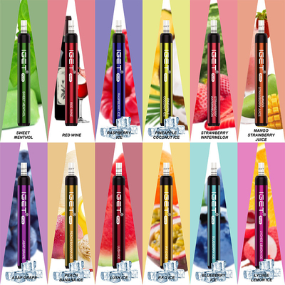 Wegwerfminie Hauche 4.8ml 650mAh IGET Vape Zigaretten-1200