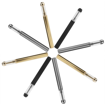 Wegwerf-Vape Pen Ceramic Coil Heating 0.5ml Glas-Behälter der Metall-Runden-Spitzen-CBD