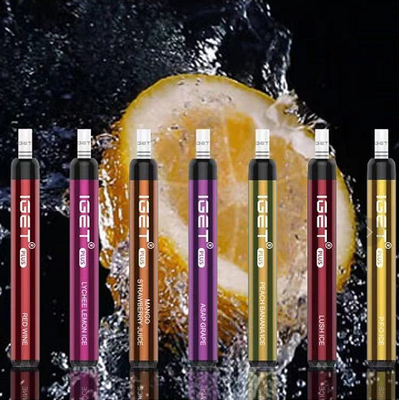 4.8ml 1200 STÖSST kühle Wegwerf-13 Farben der Minzen-IGET Vape luft