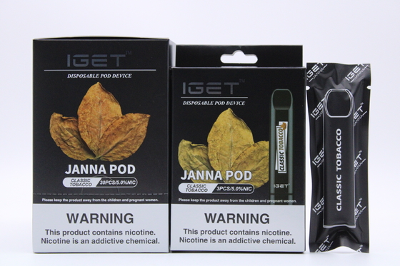 Wegwerfnikotin-Hülsen des Litschi-Eis-IGET Vape 450 Hauche